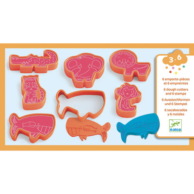 play dough cutters and stamps