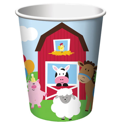 farm yard party cups