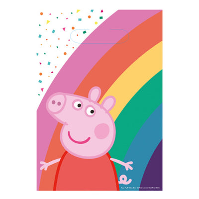 Peppa Pig Rainbow Party Bags