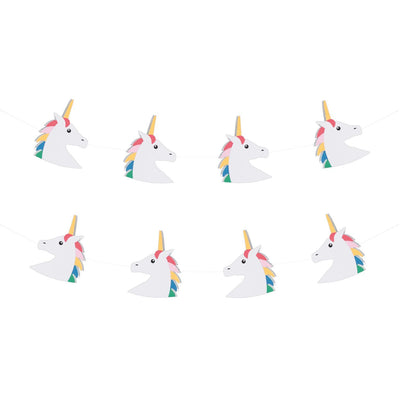 My Little Day - Rainbow Unicorn Garland - MLD-GUILICO- The Original Party Bag Company