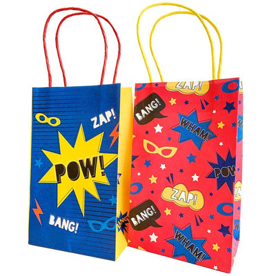Superhero Party Treat Bags