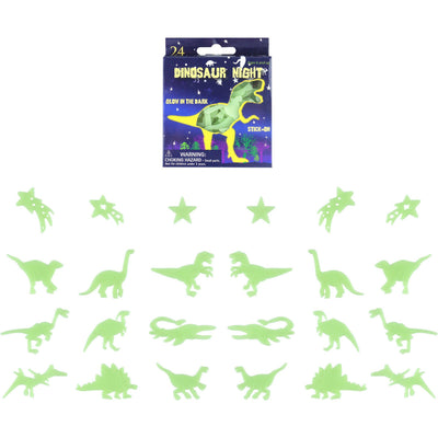 The Original Party Bag Company - Glow in the Dark Dinosaurs (Pk24) - 143392- The Original Party Bag Company