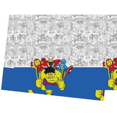 avengers party tablecover