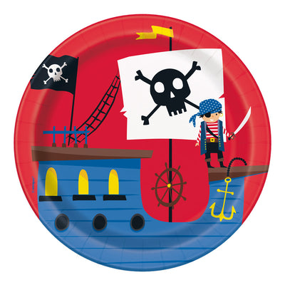 Pirate Party Plates 