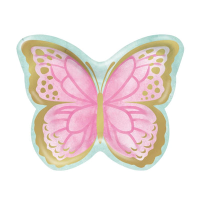Butterfly shaped party plates