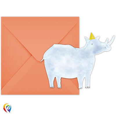 Safari Party Invitations and envelopes
