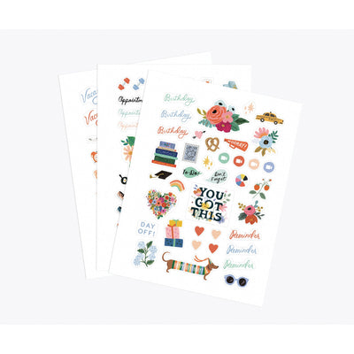 assorted stickers