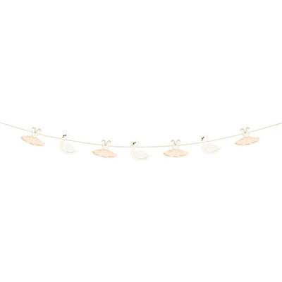 Swan and Ballerina Garland Party Deco