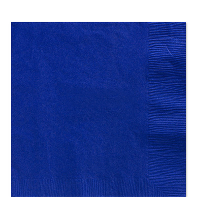 blue party paper napkins