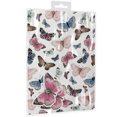 butterflies gift wrap