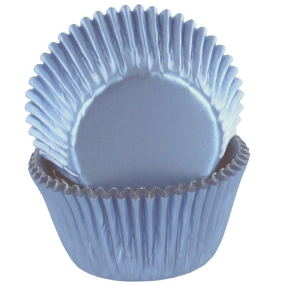 ice blue cupcake cases