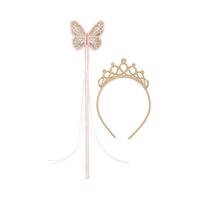Fairy wand and tiara set