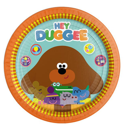 hey duggee party plates