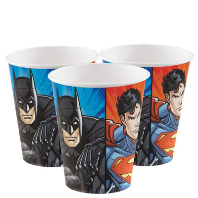 justice league party cups