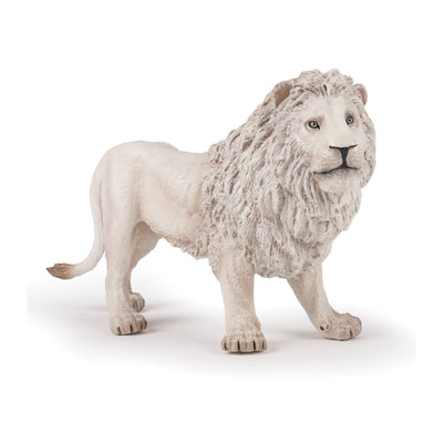 white lion toy figure