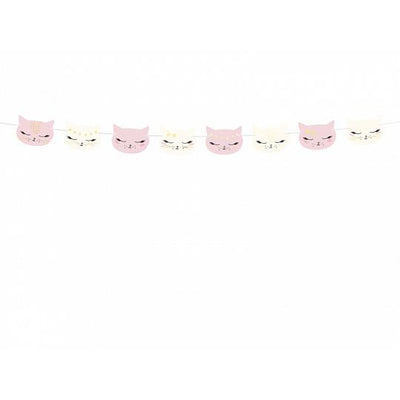 Cat Party Garland Party Deco