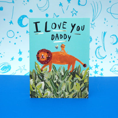 Love You daddy card