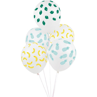 My Little Day - 12" Fruit Balloons (Pk5) - MLD-BATATFRUITS- The Original Party Bag Company