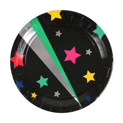 My Little Day - Disco Star Plates (Pk8) - mld-asetdismt- The Original Party Bag Company
