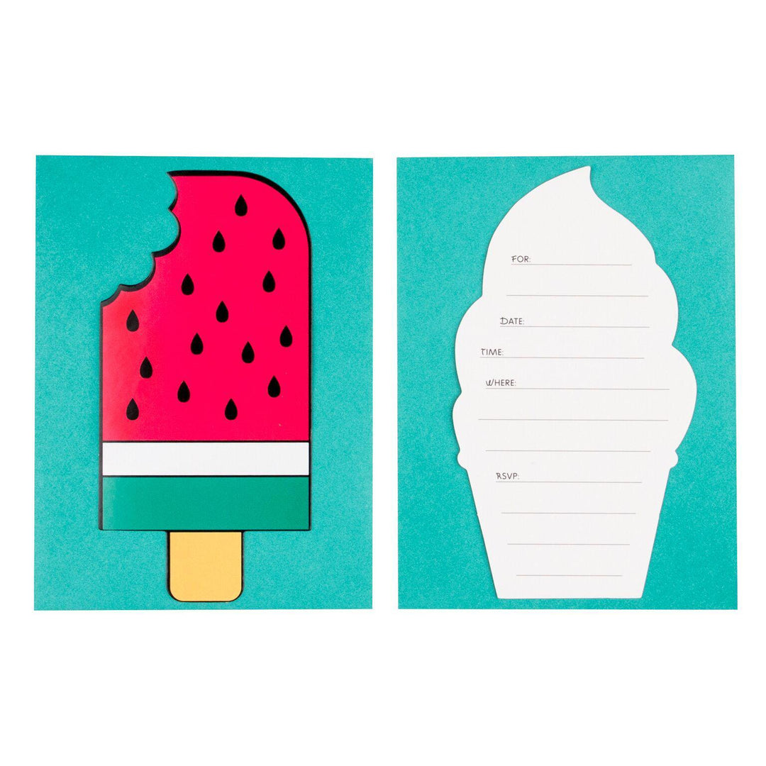 My Little Day invitations - ice cream