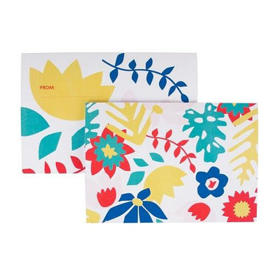 My Little Day - Tropical Flowers Invitations (Pk8) - MLD-INVIT-FLETROP- The Original Party Bag Company