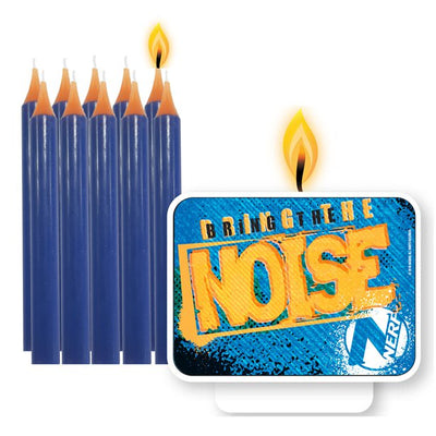 Nerf Bring the noise cake candles