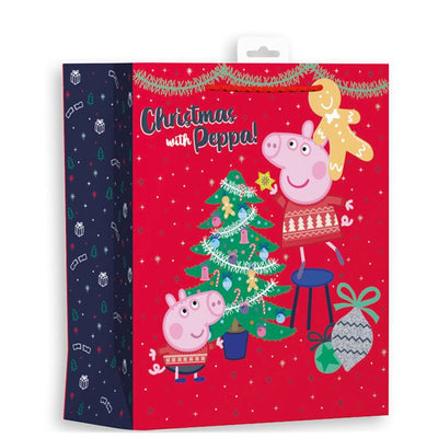 Christmas Peppa Pig Gift bag