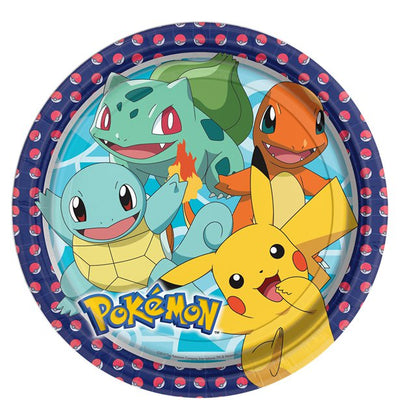 Pokemon paper plates