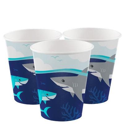 shark party cups
