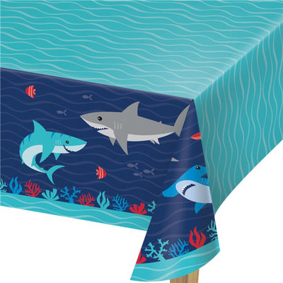 Shark Party Table Cover