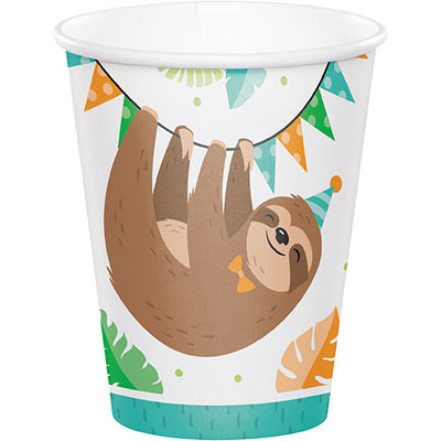 sloth party cups