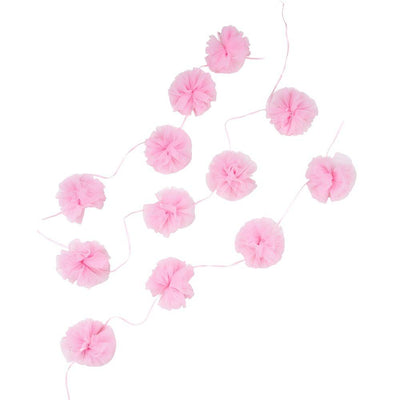 Talking Tables - Pink Tulle Garland - PINK-TULLEGARLAND- The Original Party Bag Company