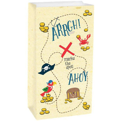 The Original Party Bag Company - Ahoy Birthday Paper Treat Bags (Pk8) - ahobbags- The Original Party Bag Company