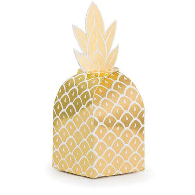 The Original Party Bag Company - Pineapple Treat Boxes (Pk8) - pinetreatbox- The Original Party Bag Company