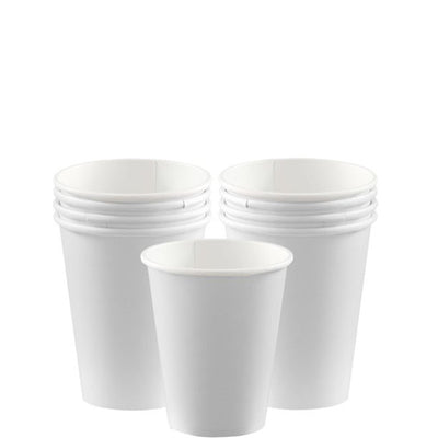 white party cups